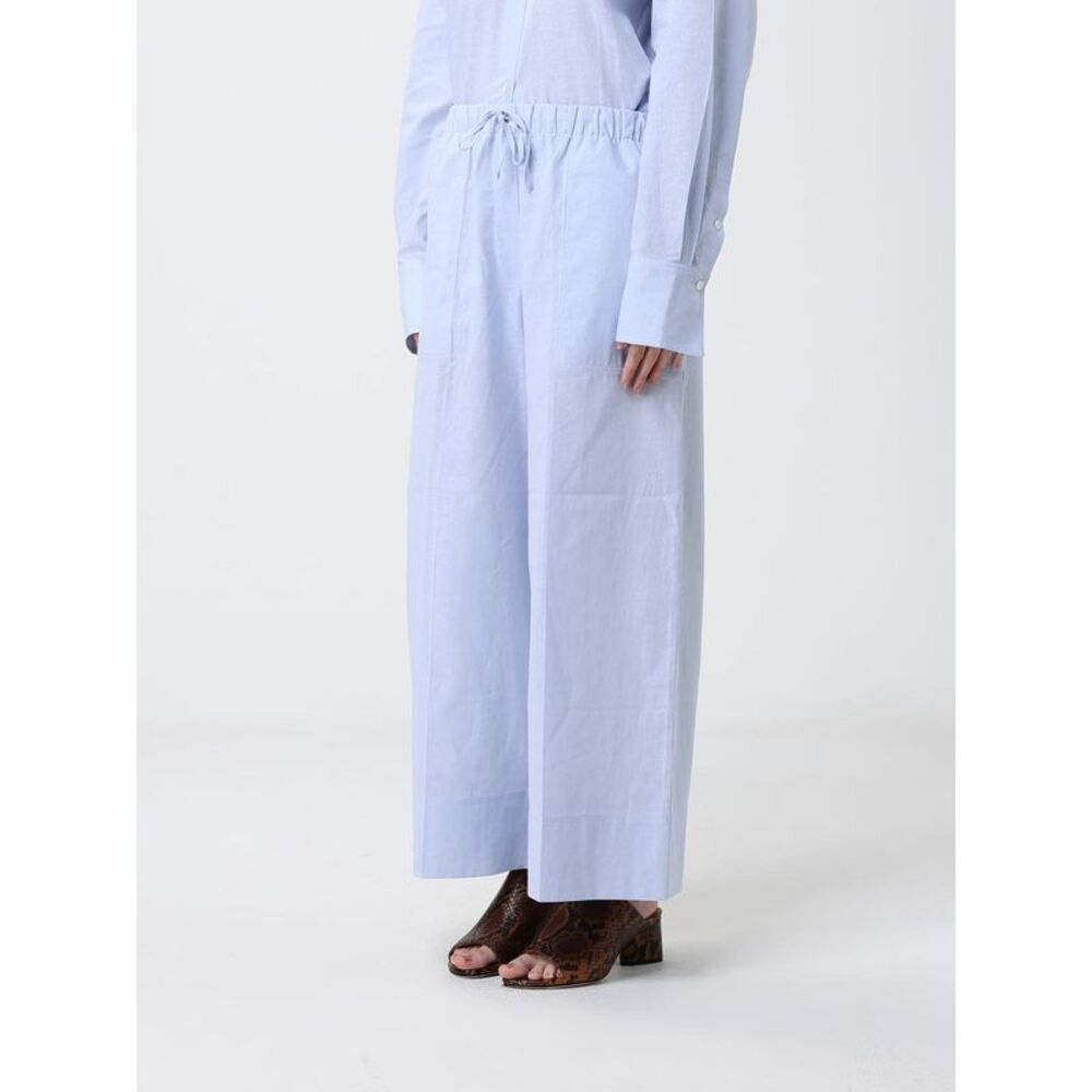 Toteme Pants Woman Gnawed Blue - Picture 4 of 4